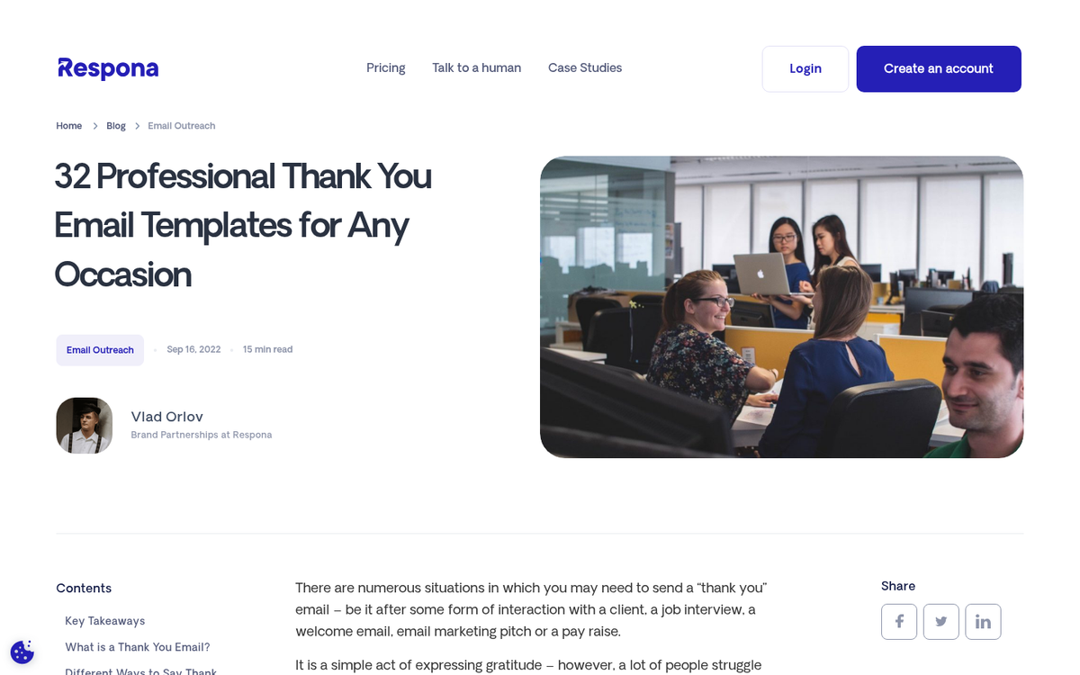 Email preview text on mobile screen