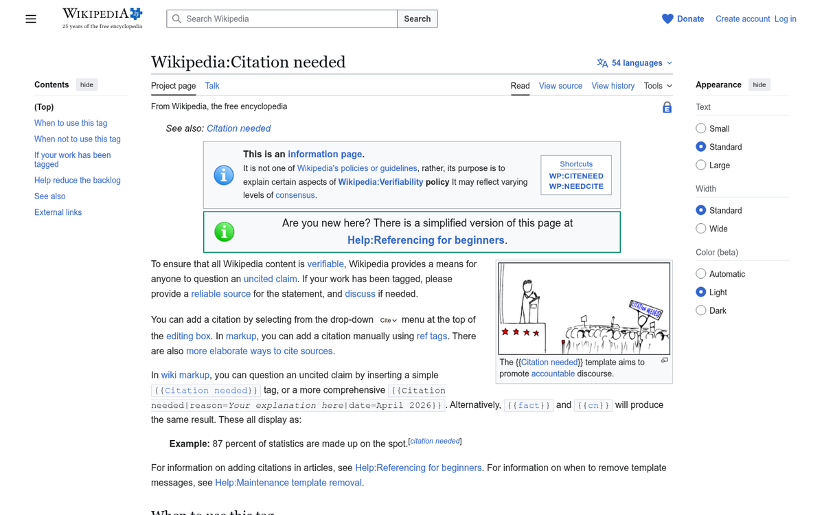 Website screenshot showing external backlinks