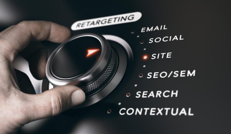 Two overlapping circles comparing marketing strategies