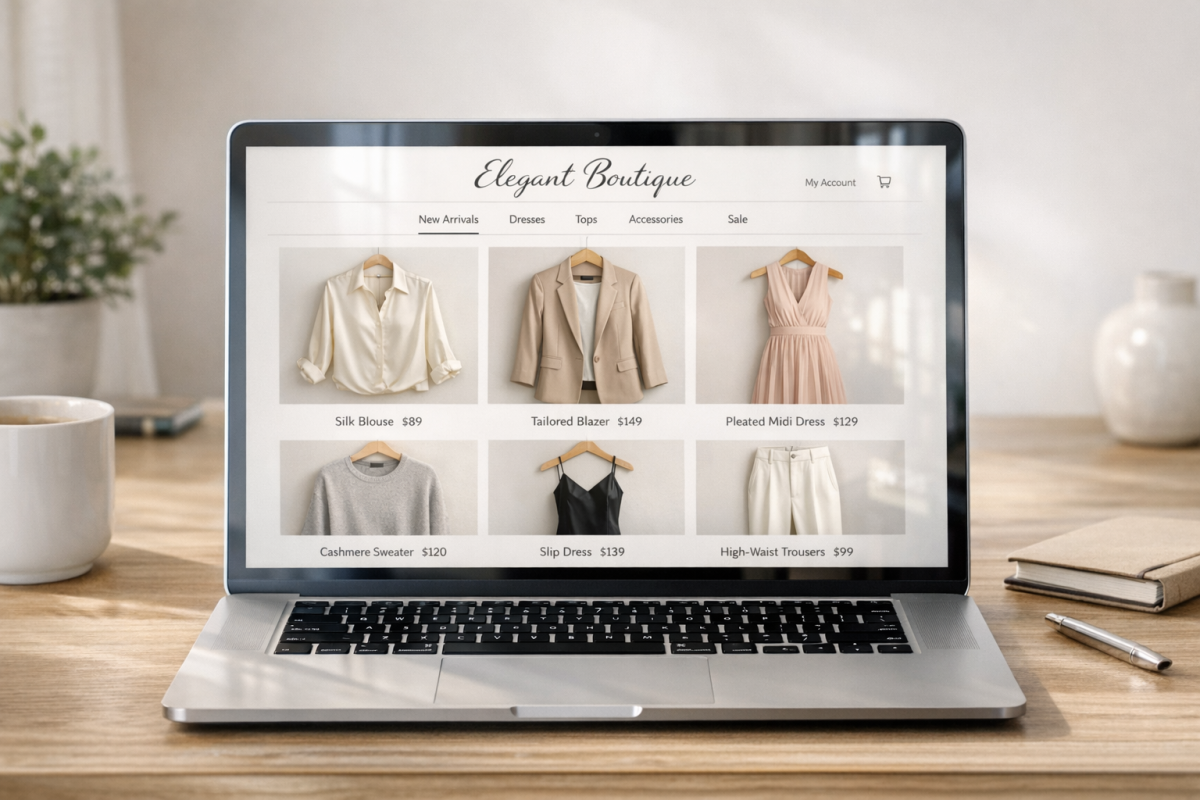 ShopBop retargeting ad example screenshot