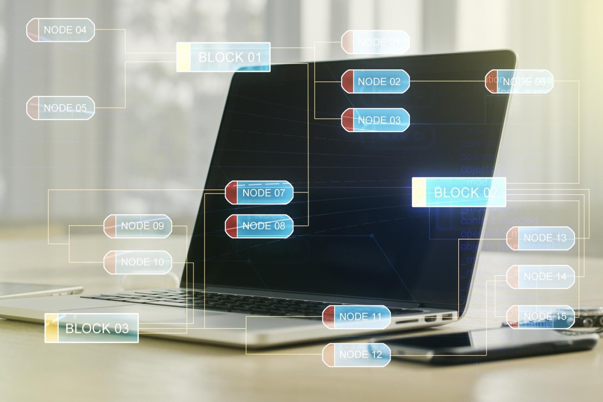 Interconnected nodes showing internal website link structure