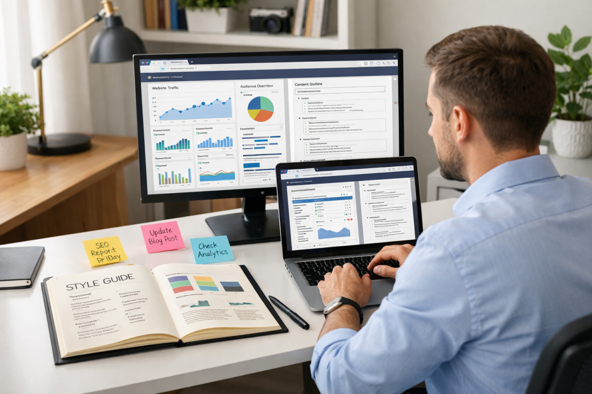 Refining content strategy using A/B test data
