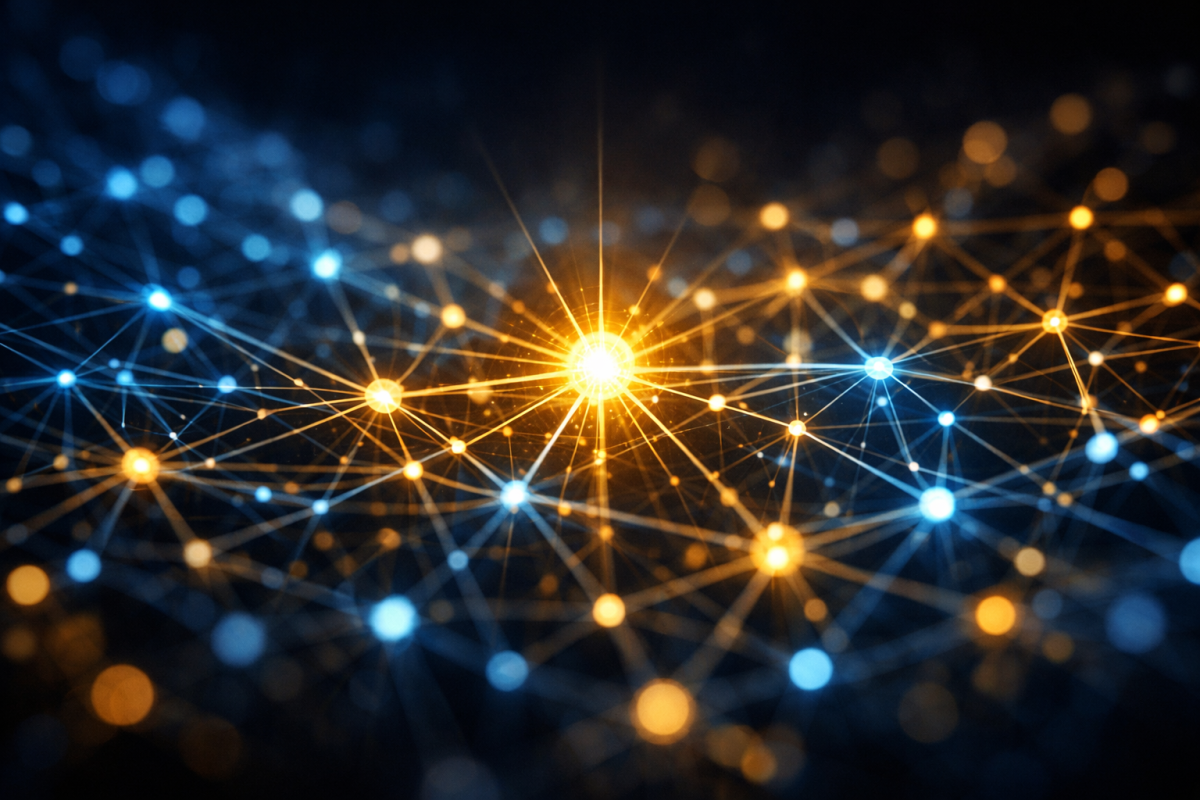 Website node connecting to knowledge graph