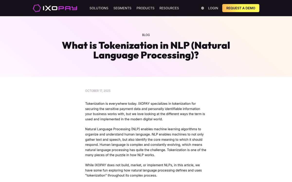 NLP tasks processing language behind the scenes