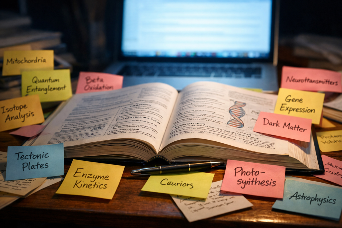 Interconnected web of related topical keywords