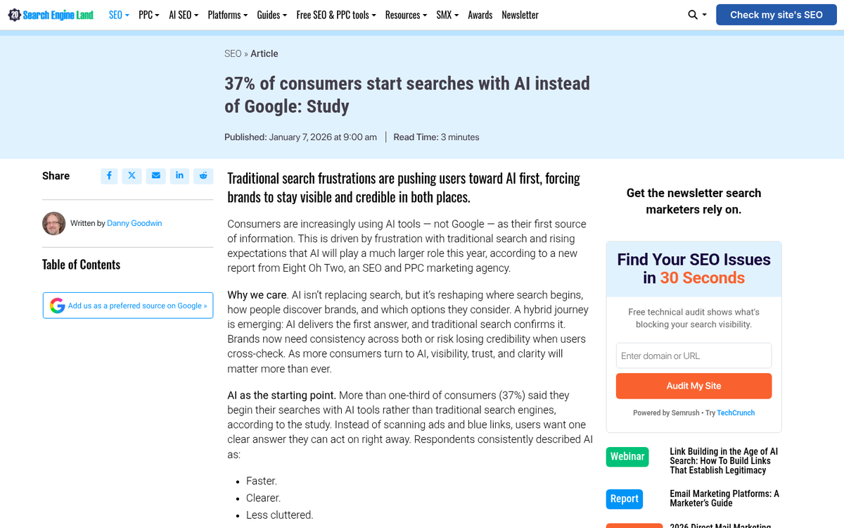Website screenshot displayed in browser window