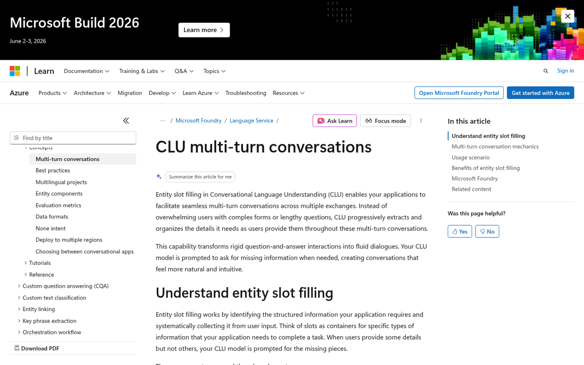 Structured multi-turn conversation flow diagram