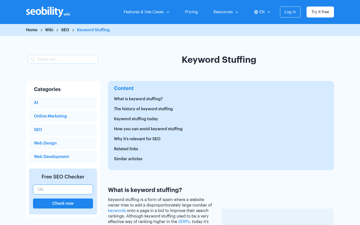 Website copy with AI prompt optimization