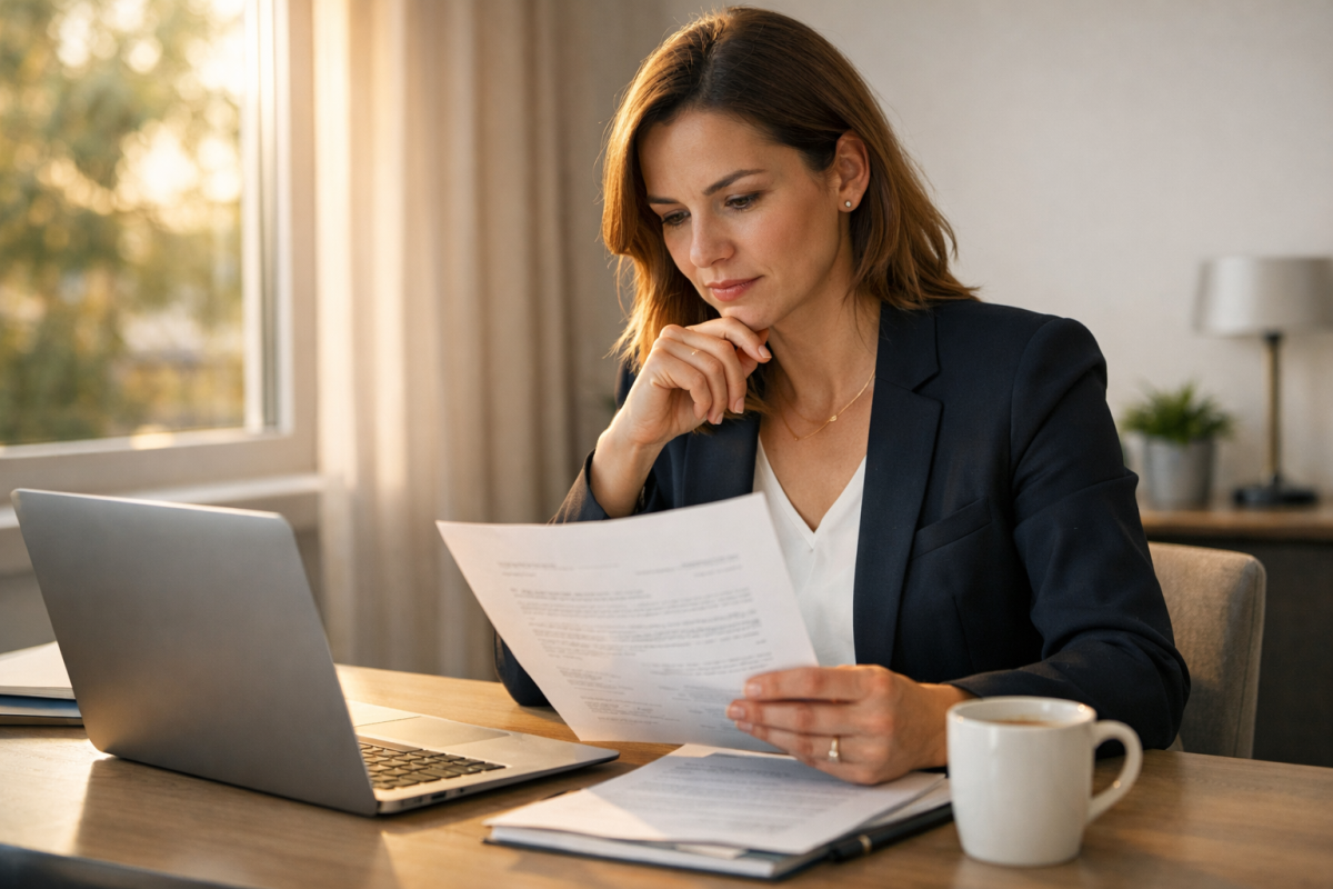 Person studying with books and laptop