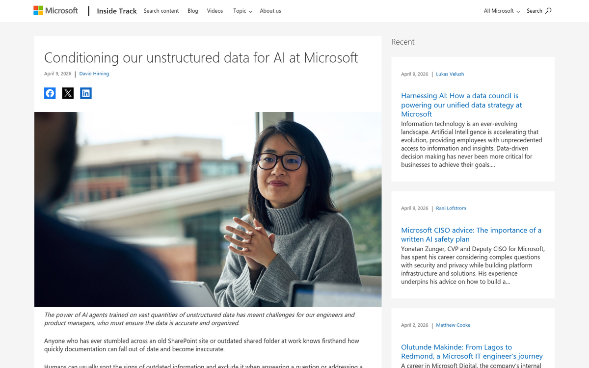 Tangled web of unstructured data formats