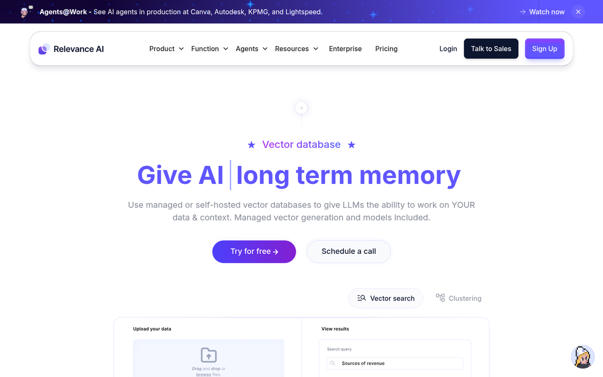 AI data profile visualization concept