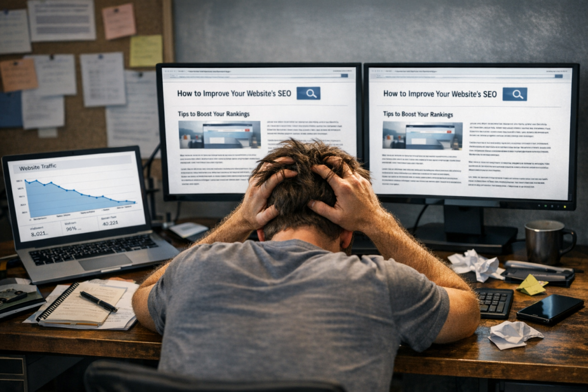 Tangled web of duplicate content issues