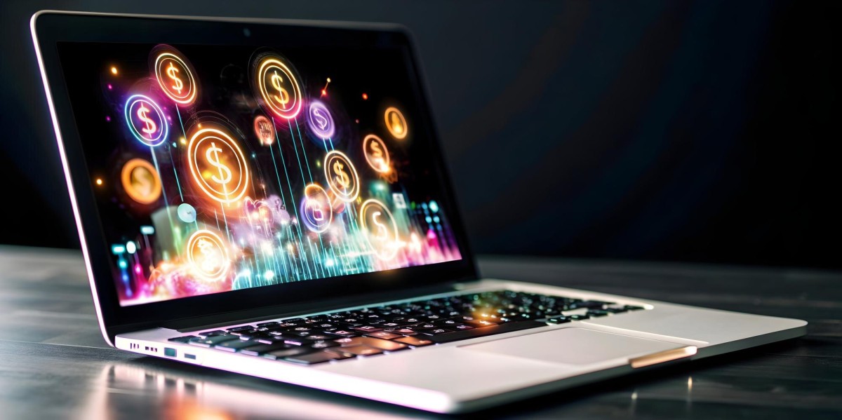 Person planning website monetization strategy chart