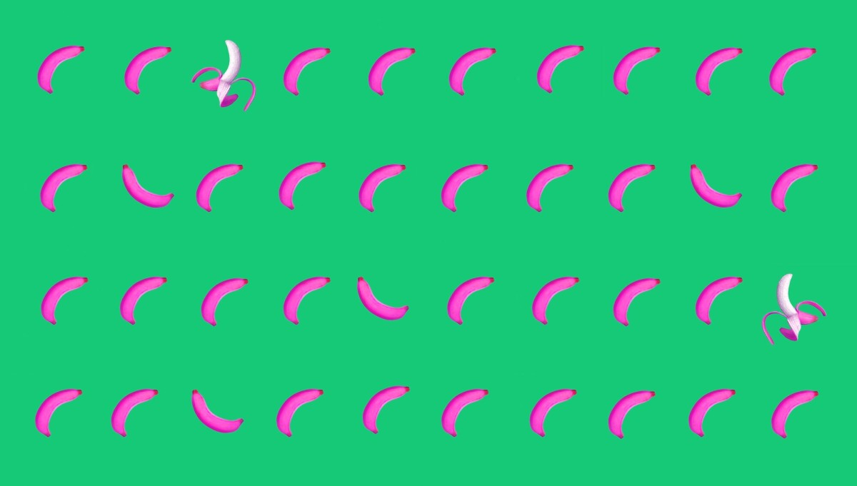 Punctuation marks scattered on white background