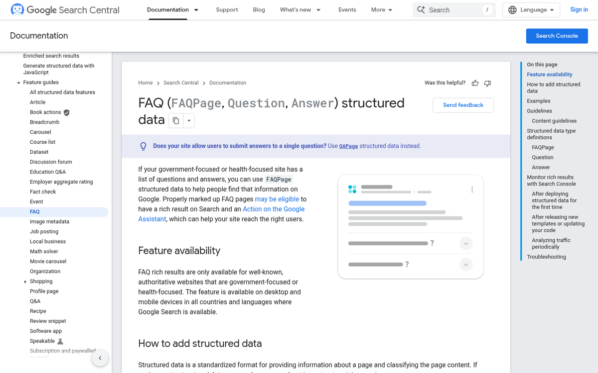 Google AI Overview search results panel