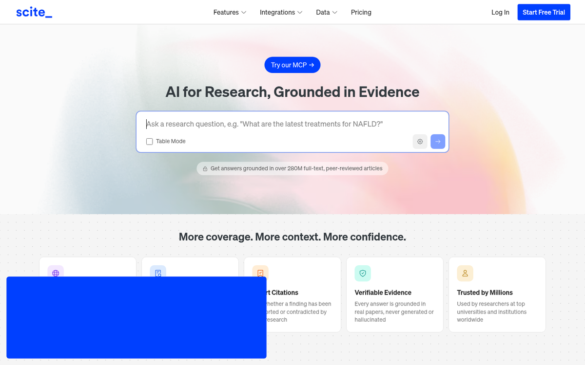 Structured content layout guiding AI citation