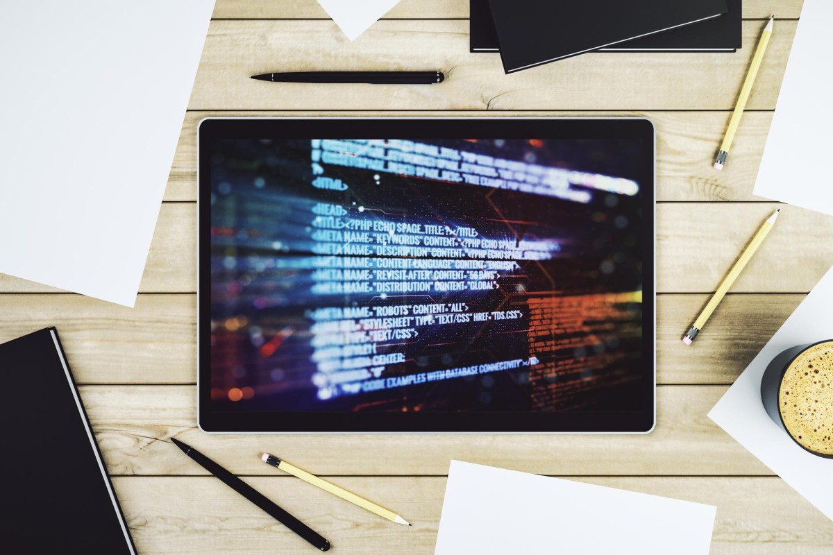 Structured data markup on webpage code