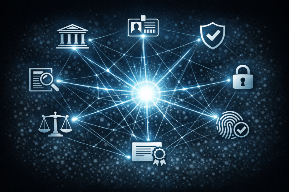 Linked authority files and external identifiers diagram