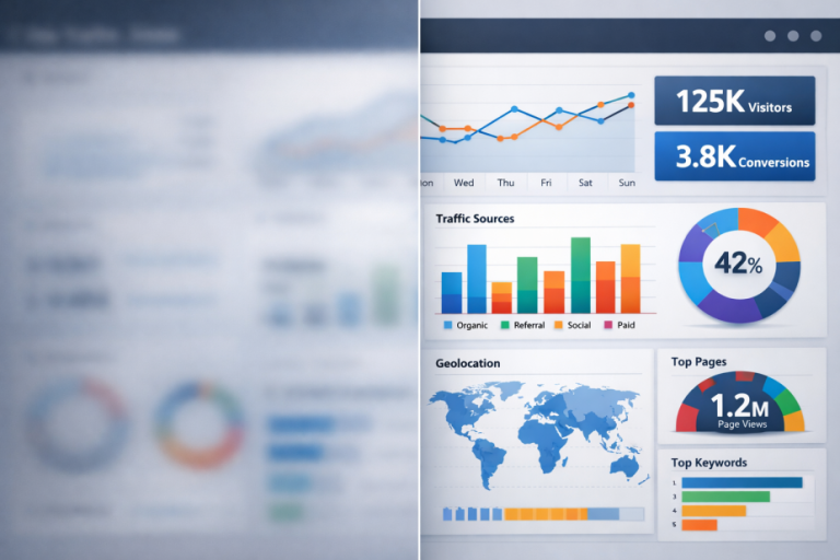 ChatGPT interface hiding referral traffic data