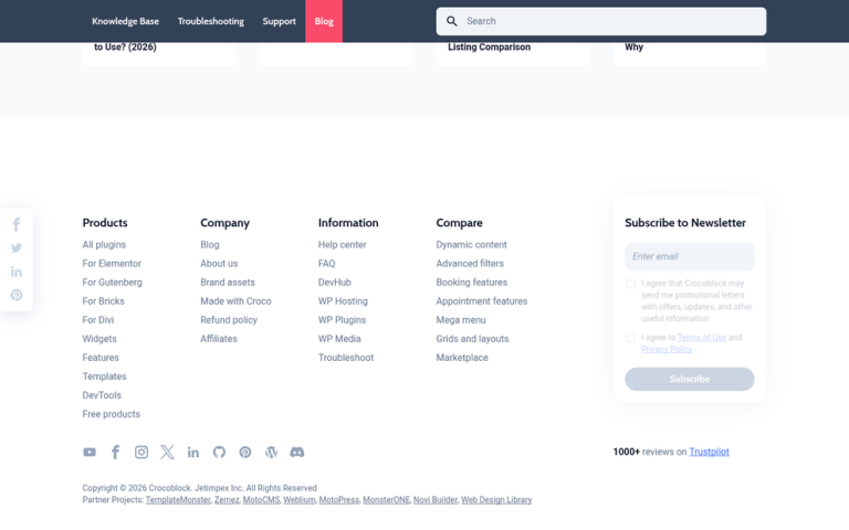 Elementor landing page builder design interface