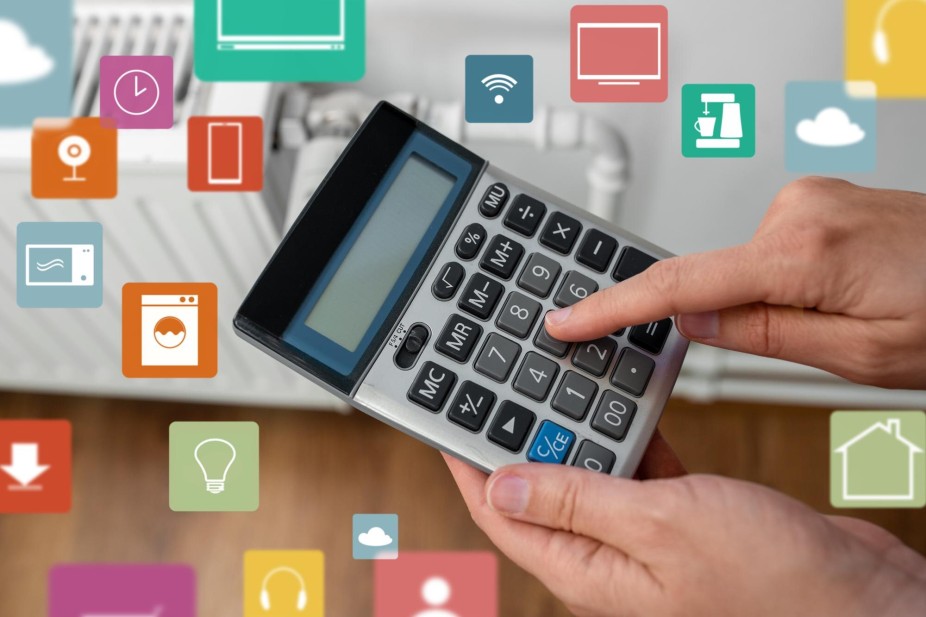 Digital product cost comparison breakdown chart