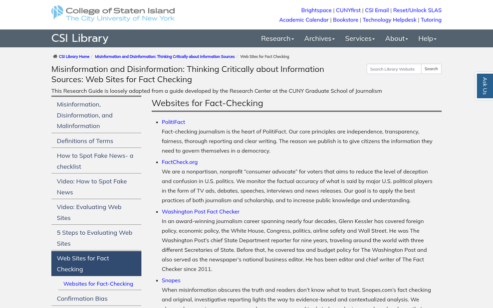 Checklist highlighting common AI factual errors
