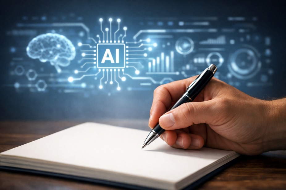 Human hand guiding robot writing tool