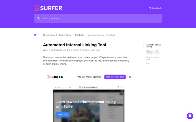 AI content tools dashboard interface screenshot